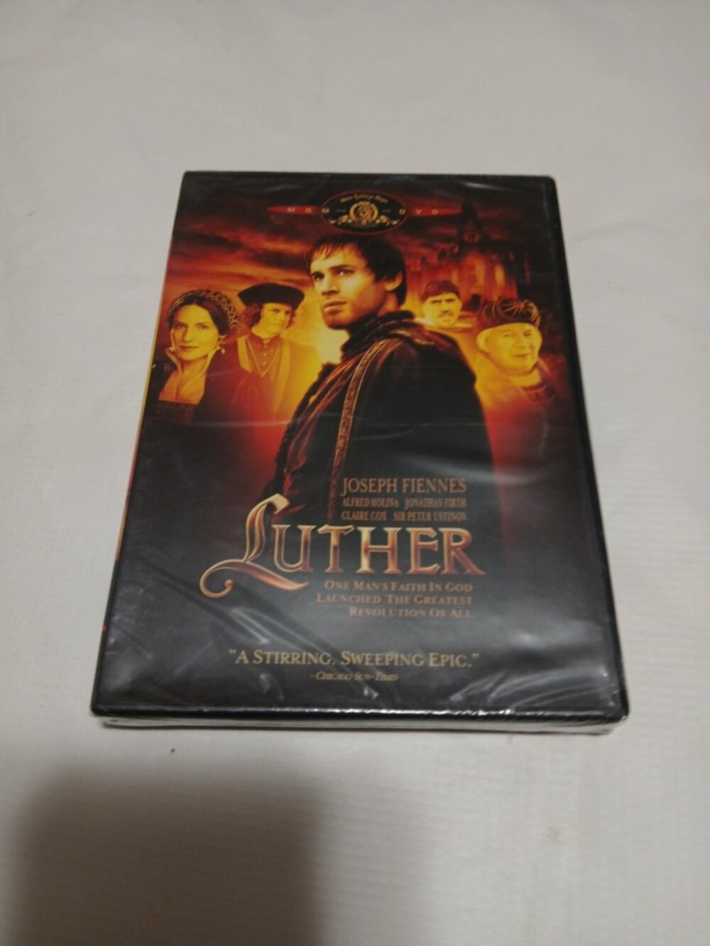 Luther 2003 New Sealed DVD Joseph Fiennes Lutheranism Protestant - Bundle & Save